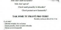 Zápisy do kroužků